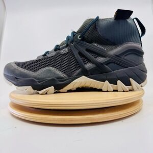 Merrell MQM Rush Flex Mid Hiking Sneaker 8 Men's Size 9 Breathable Shoe NEW Gray